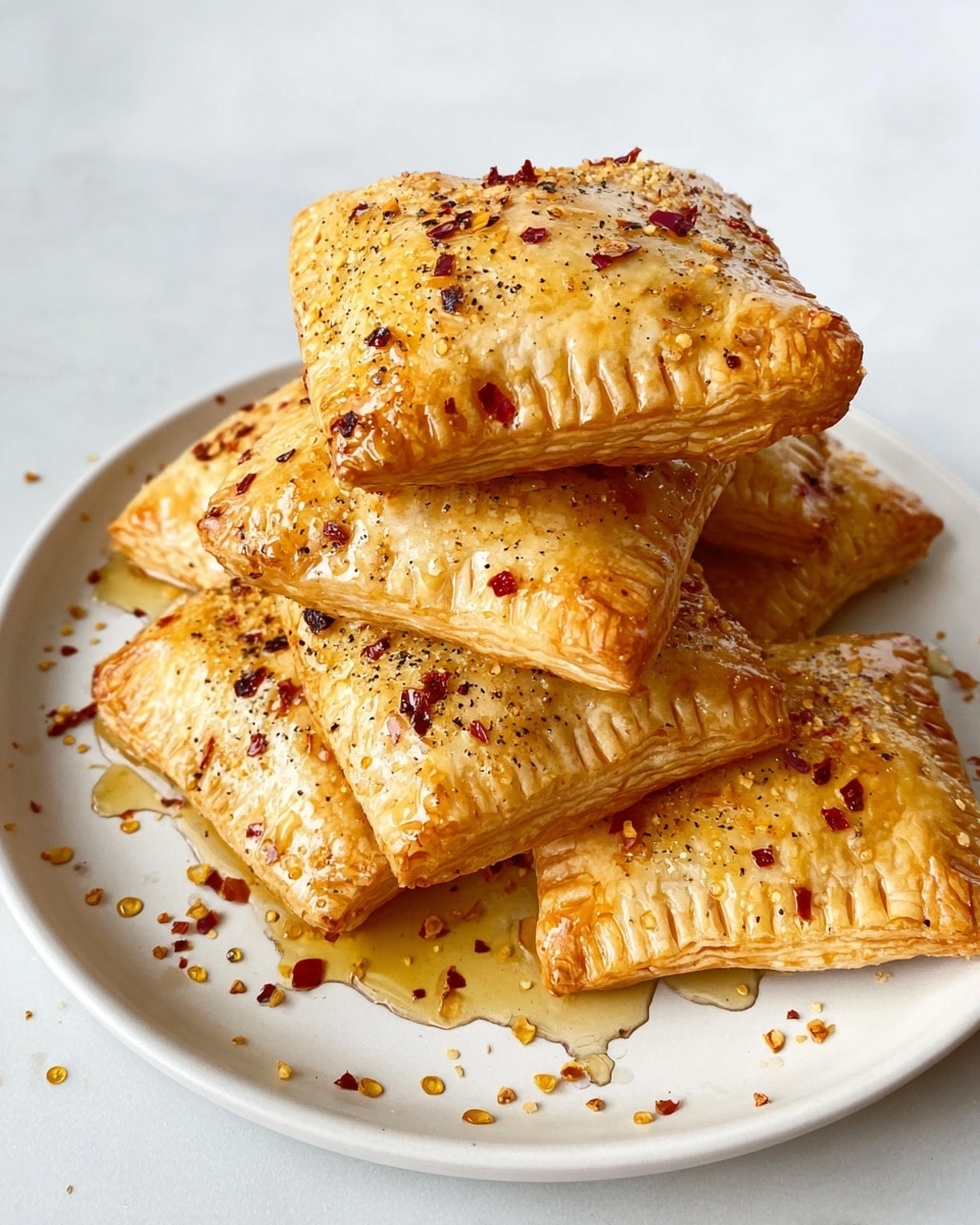 Hot Honey Fruit Pastries Recipe