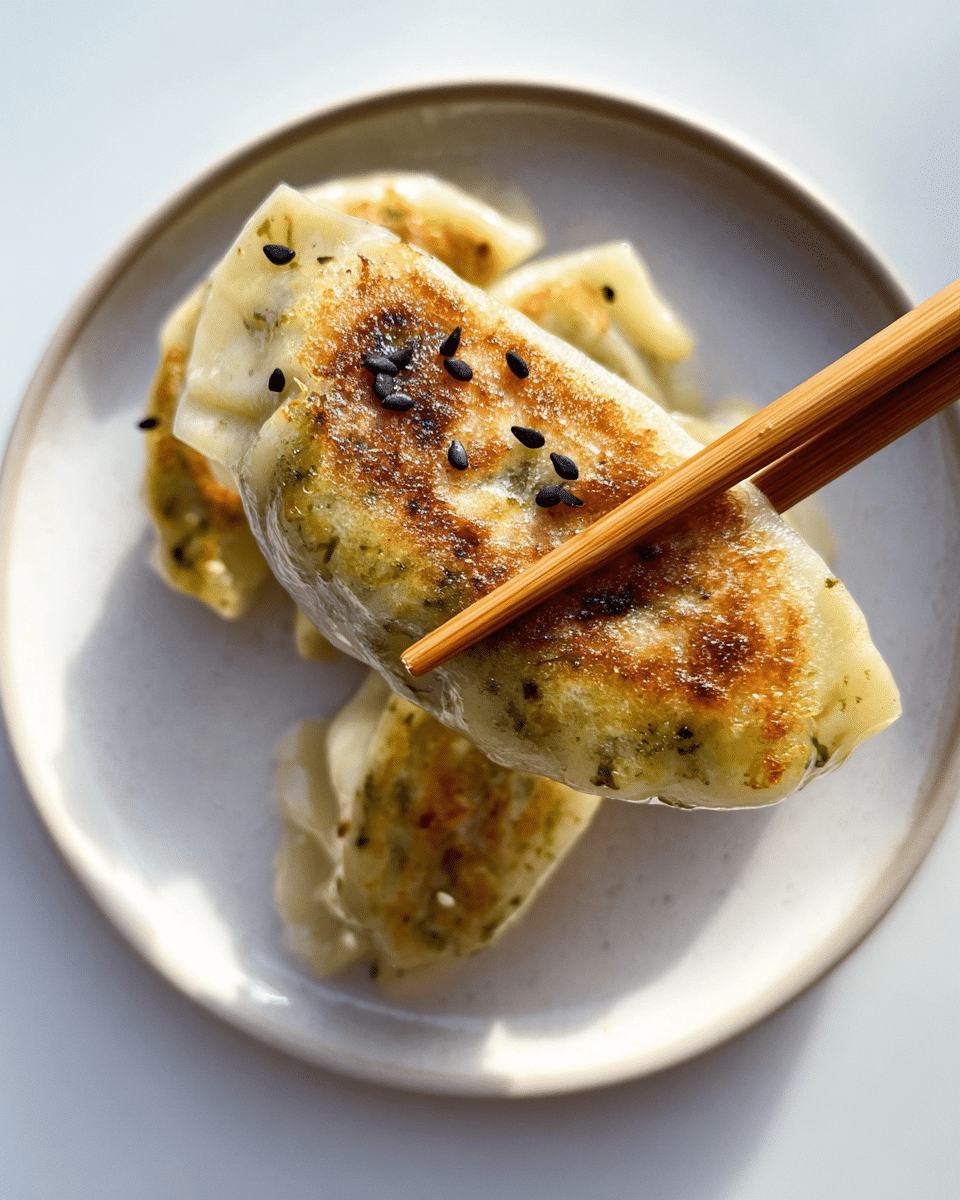 A close-up view of a round, fluffy, light beige steamed bun held by wooden chopsticks, topped with thin green onion slices and black sesame seeds scattered on the soft, textured surface. In the background, two more buns rest on a white plate with a subtle gold rim, all set against a white marbled texture. The light shines softly from one side, casting delicate shadows and highlighting the smooth dough. photo taken with an iphone --ar 4:5 --v 7