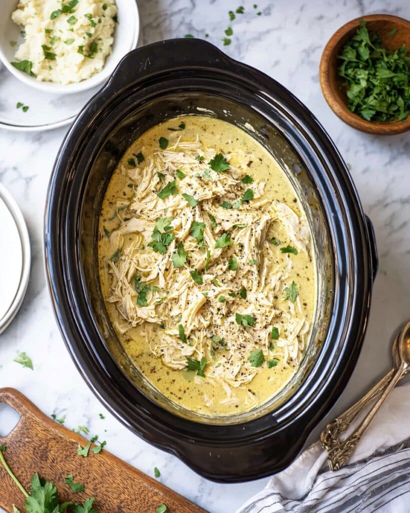 Crockpot Chicken and Gravy Recipe