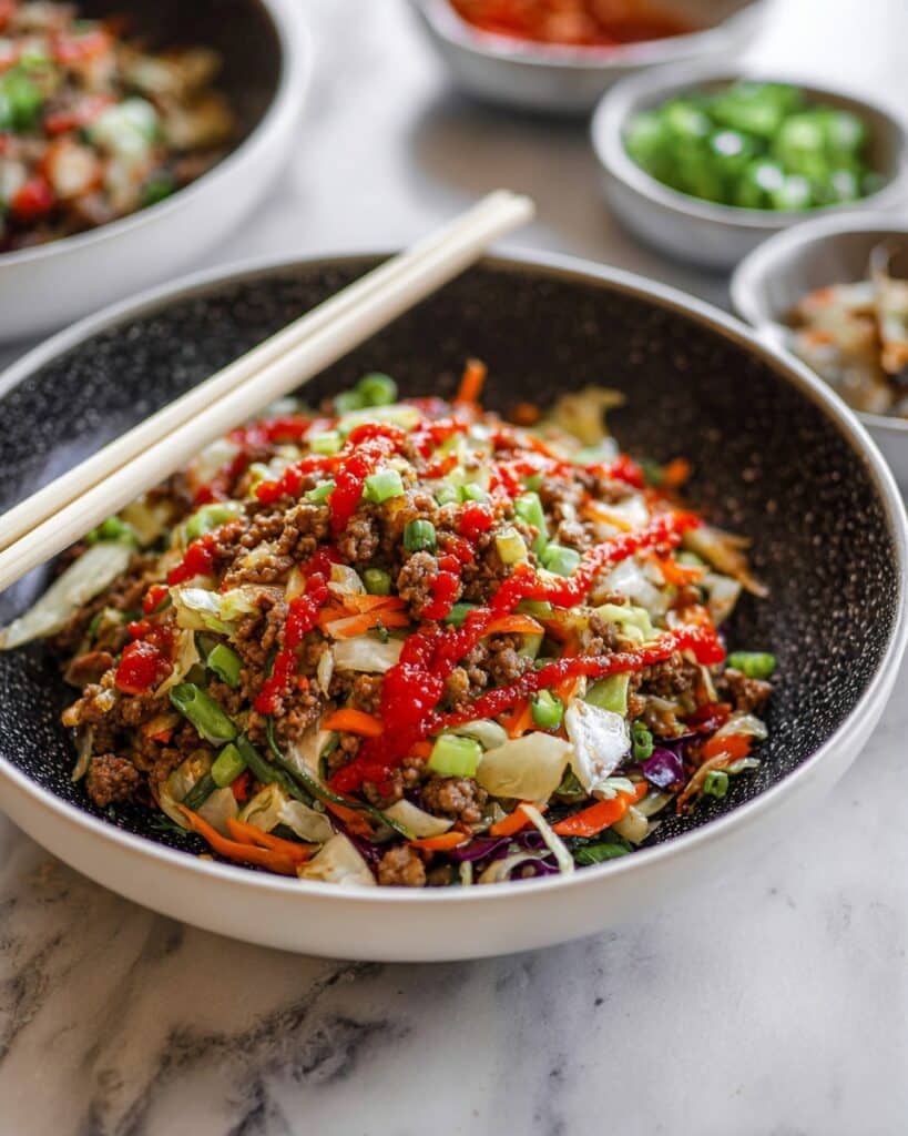 Sausage Egg Roll In A Bowl Recipe
