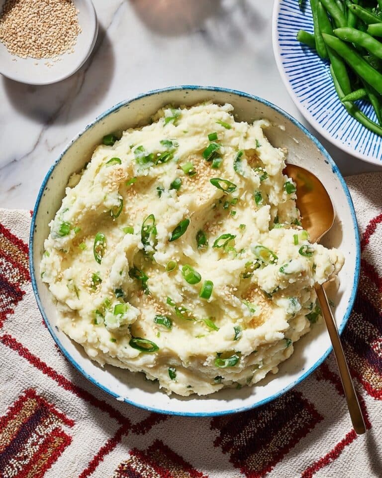 Toasted Sesame Oil Mashed Potatoes Recipe