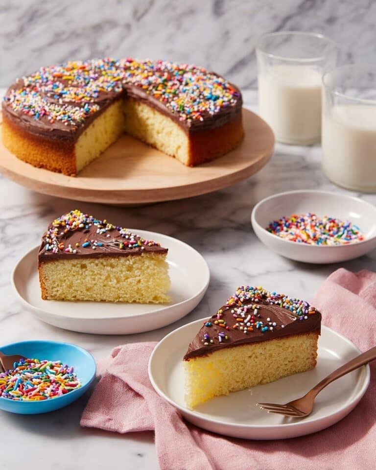 Quick and Easy Vanilla Cake Recipe