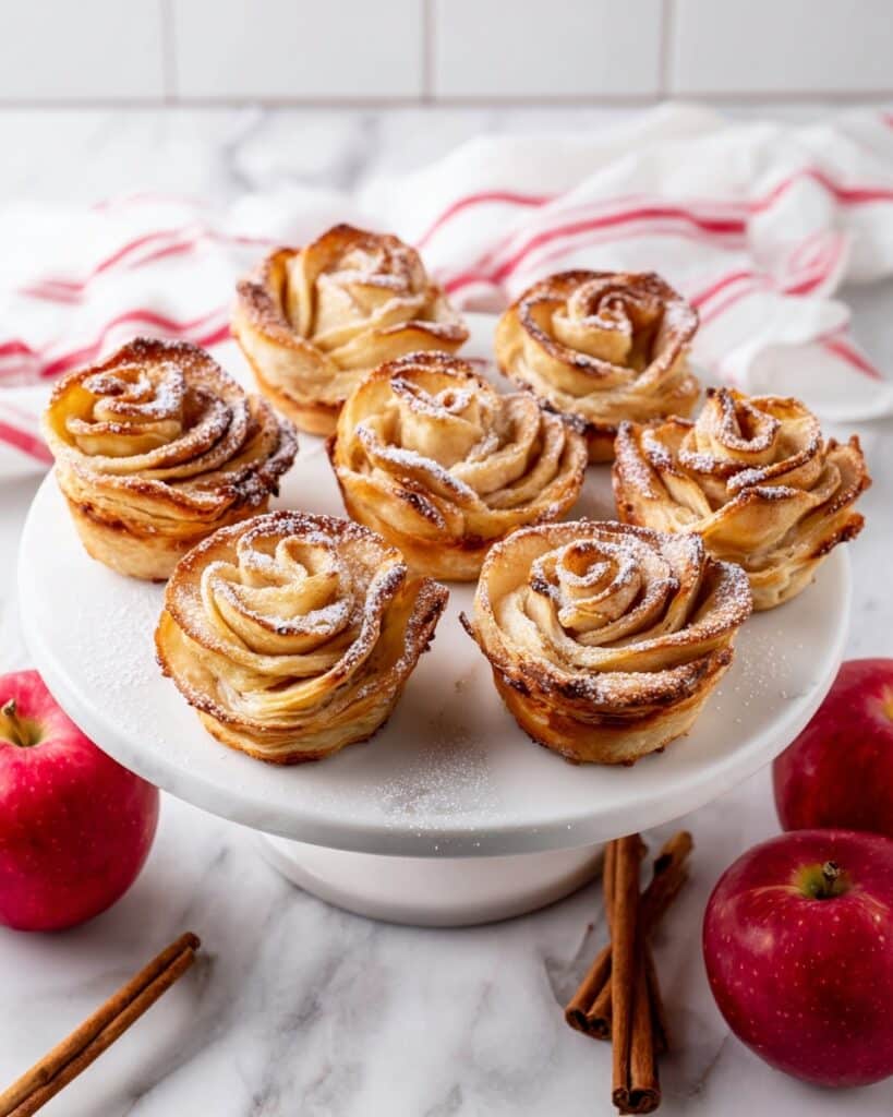 Puff Pastry Apple Roses Recipe