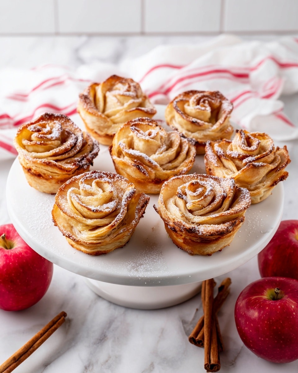 Puff Pastry Apple Roses Recipe