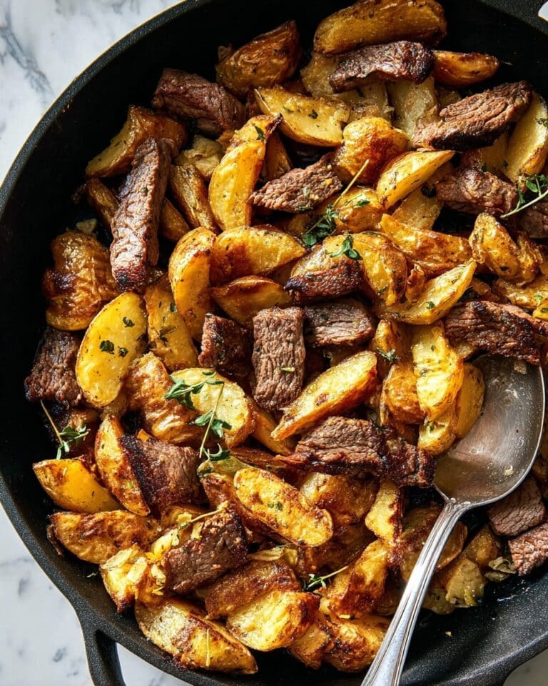 Steak & Potato Skillet Recipe