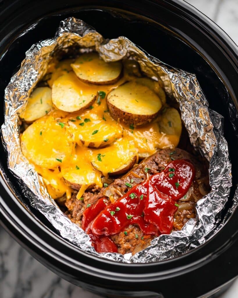 Hobo Dinner in the Slow Cooker Recipe