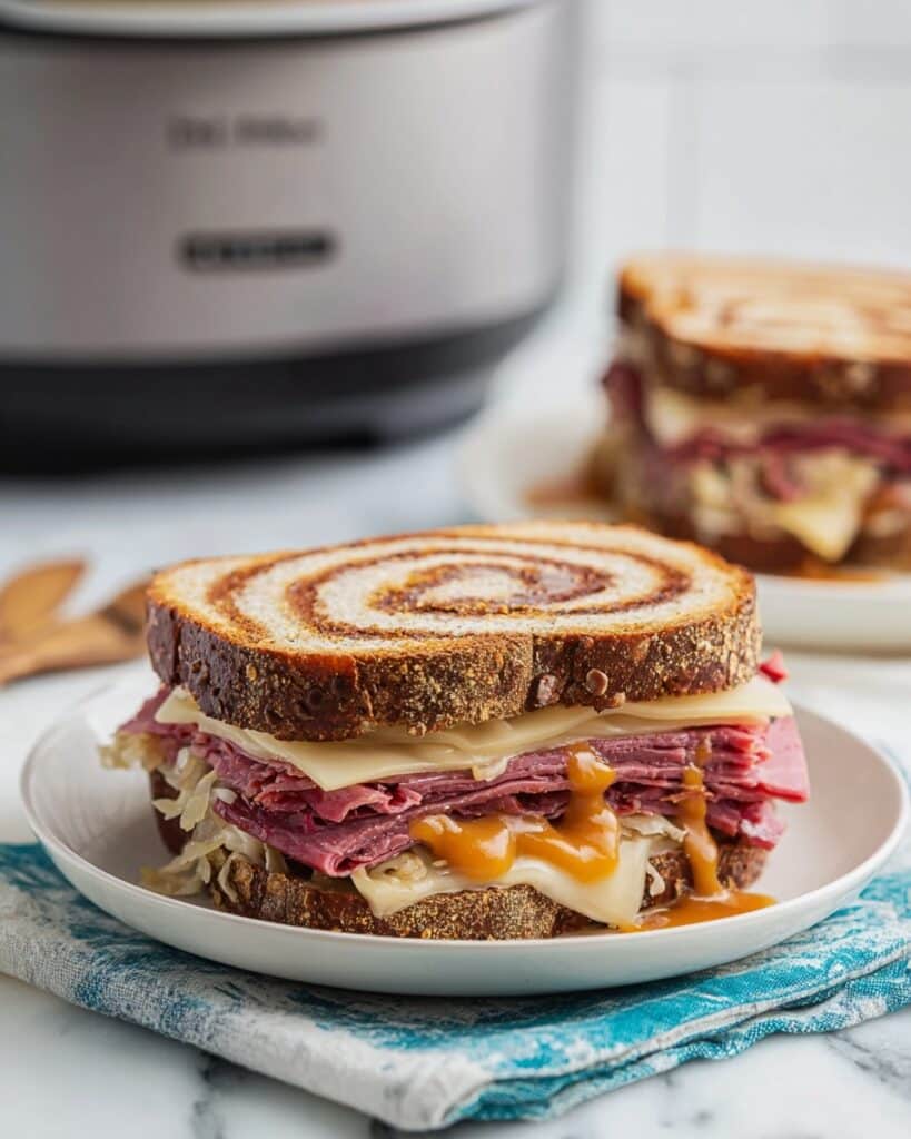 Slow Cooker Pastrami Sandwiches Recipe