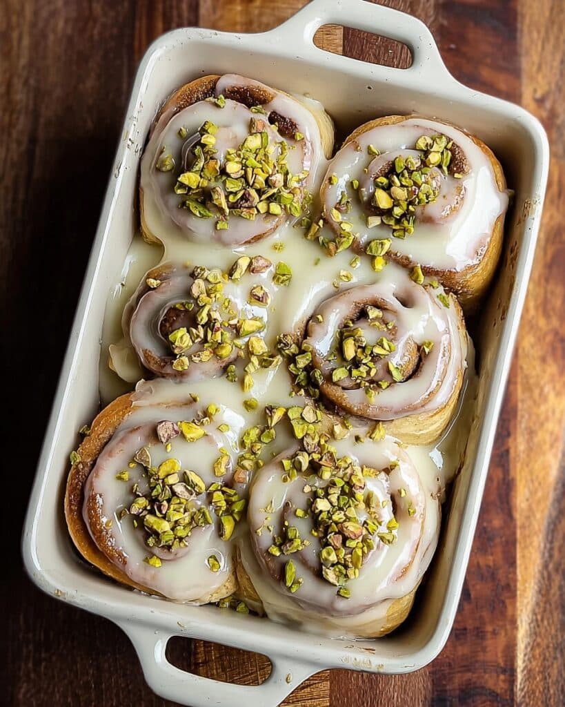 Batch Pistachio Cream Cinnamon Rolls: A Gut-Friendly Twist on Morning Comfort Recipe