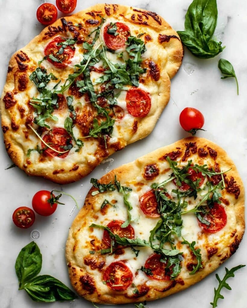 Homemade Flatbread Pizza Recipe