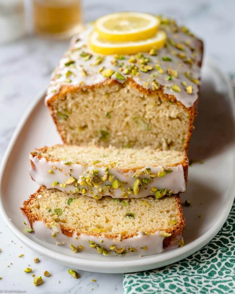 Lemon Pistachio Loaf Recipe