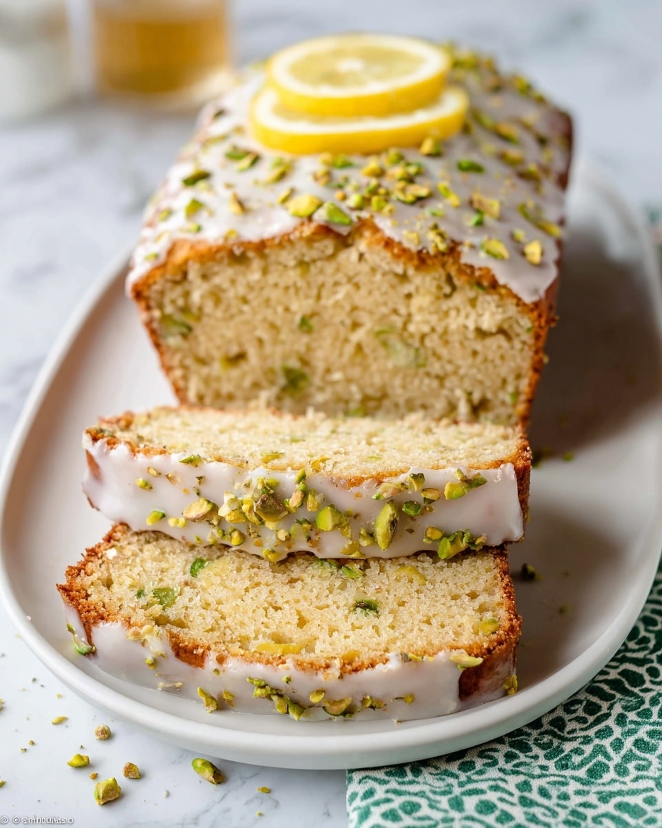 Lemon Pistachio Loaf Recipe