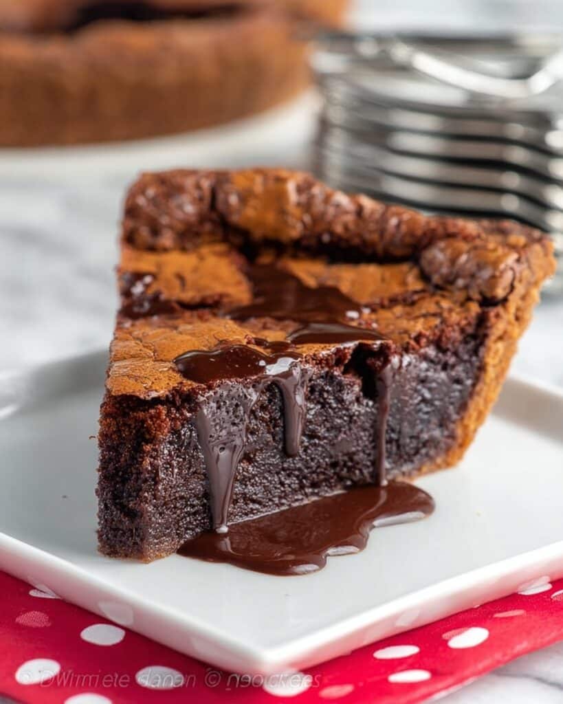 Gooey Brownie Pie Recipe