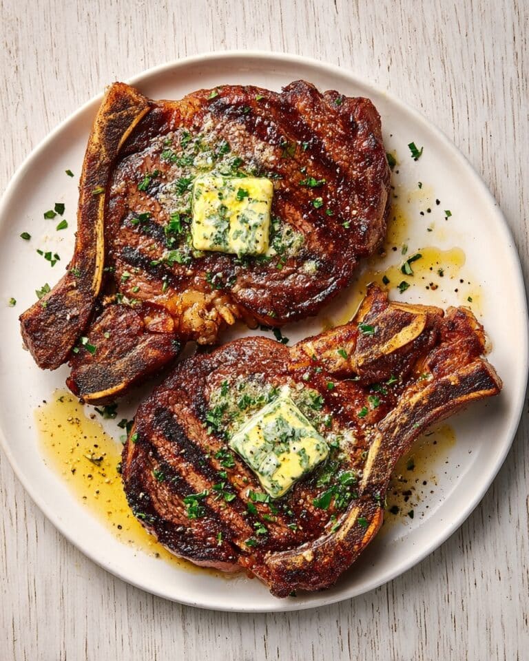 Air Fryer Herb Butter Steak Recipe