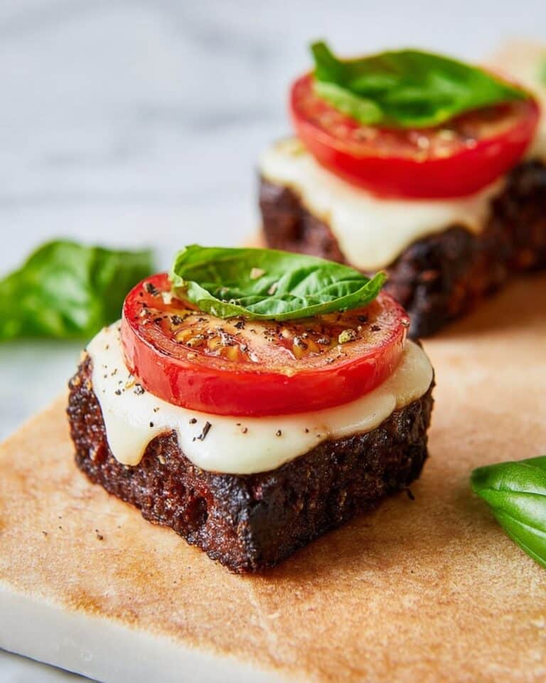 Caprese Steak with Balsamic Glaze and Grilled Mozzarella Recipe