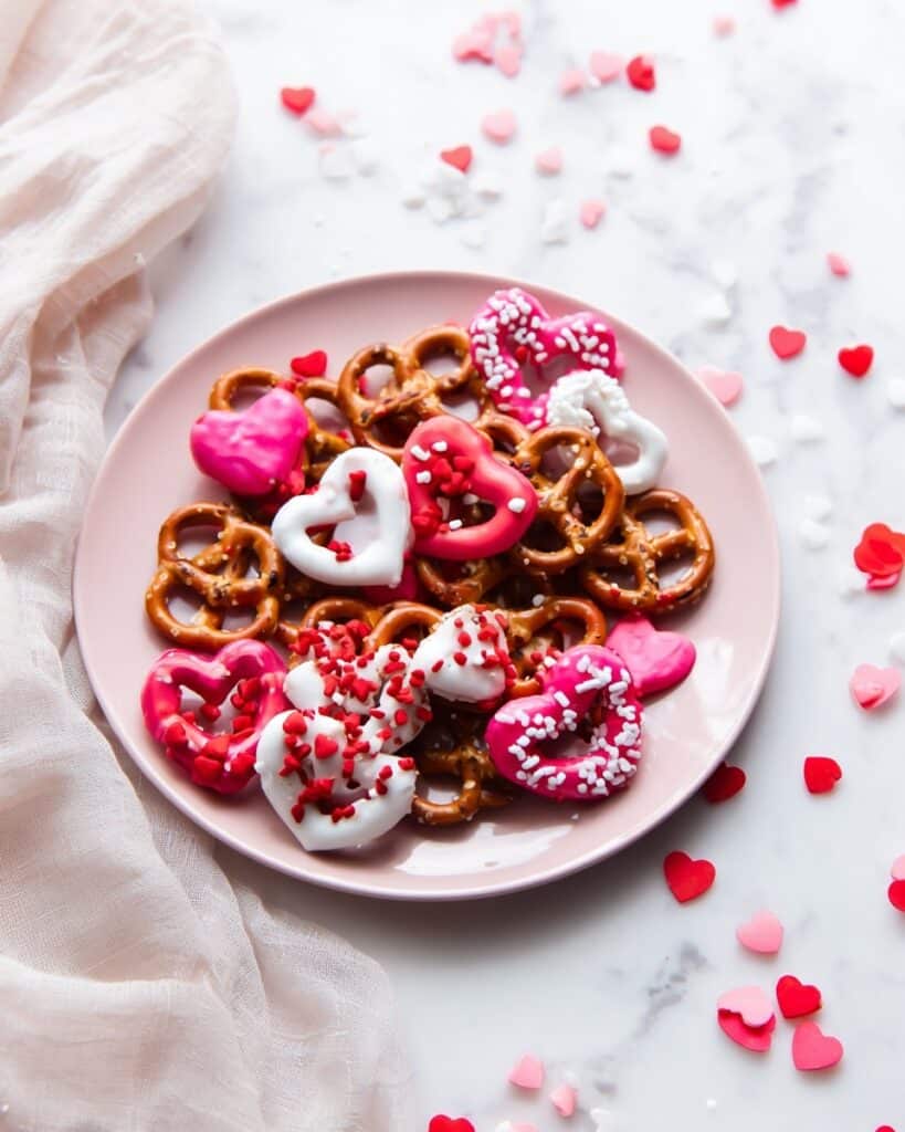 Valentine’s Day Pretzel Treats Recipe