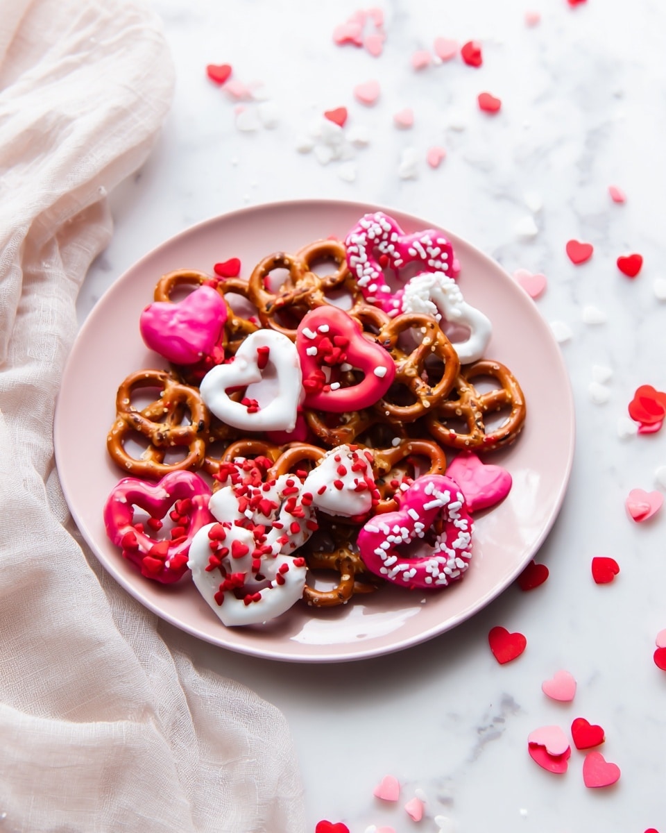 Valentine’s Day Pretzel Treats Recipe