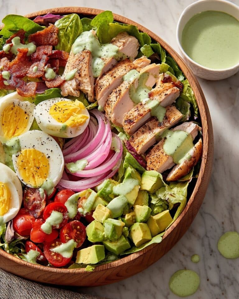 Copycat Panera Green Goddess Cobb Salad With Chicken Recipe