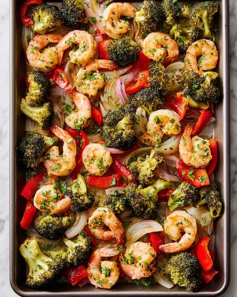 Sheet-Pan Garlicky Shrimp and Veggies Recipe
