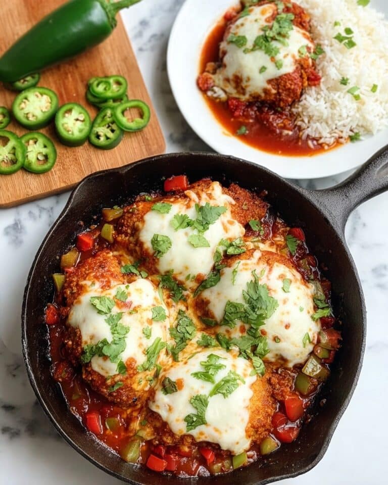 Skillet Salsa Chicken with Pepper Jack Cheese Recipe