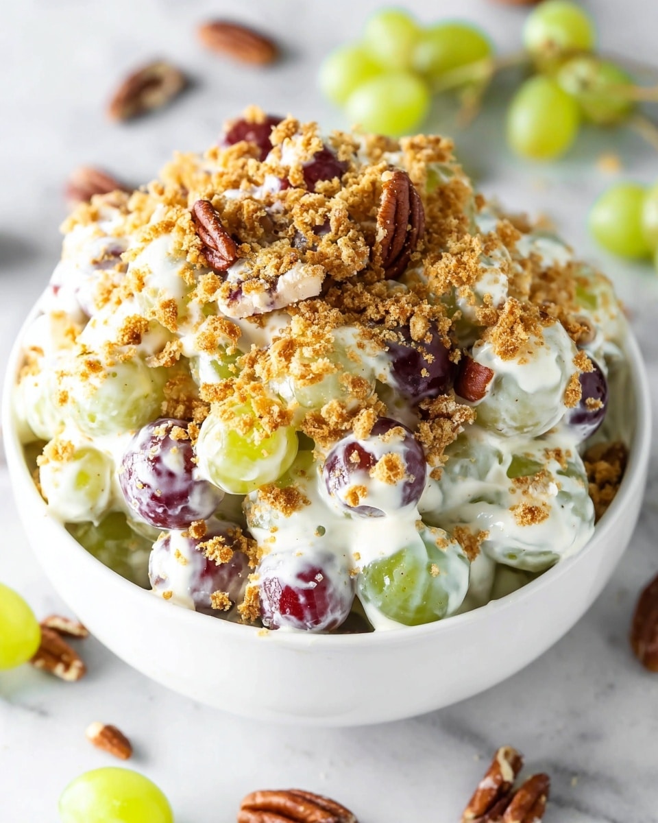 Creamy Grape Salad Recipe