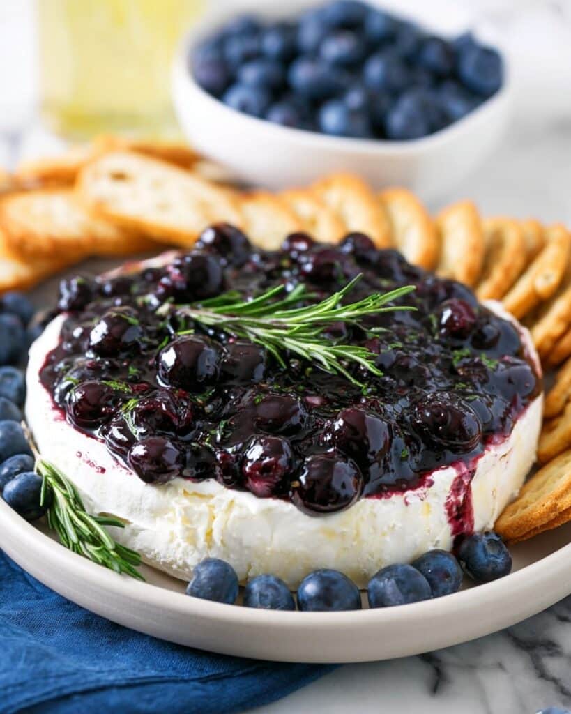 Blueberry Goat Cheese Appetizer Dip Recipe