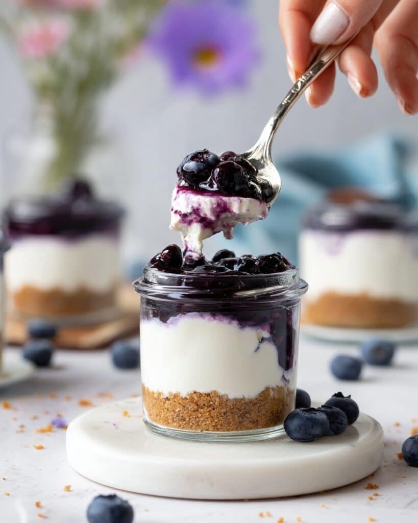 No-Bake Protein Cheesecake Cups Recipe