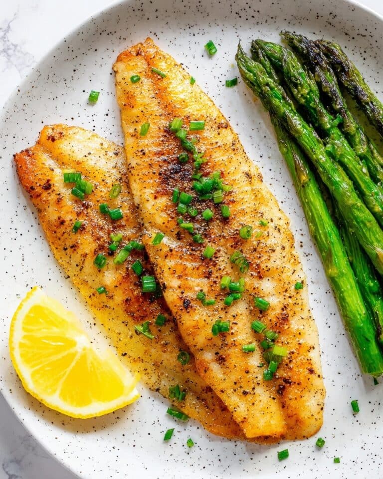 Baked Flounder (Easy, Flaky, Fast!) Recipe