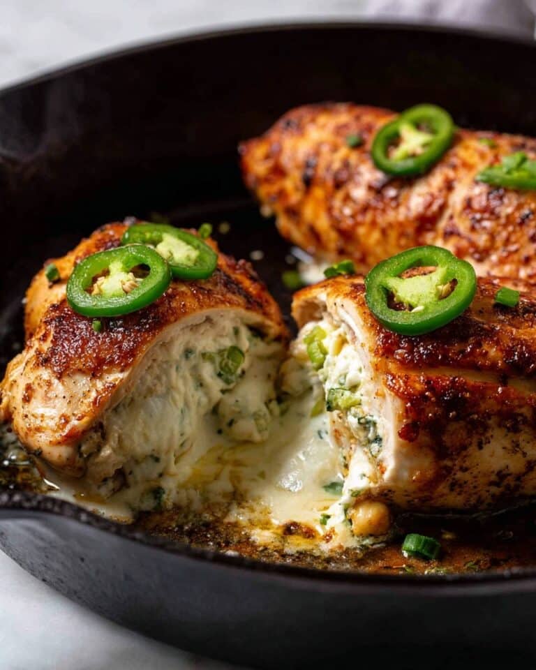 Jalapeño Popper Stuffed Chicken Recipe