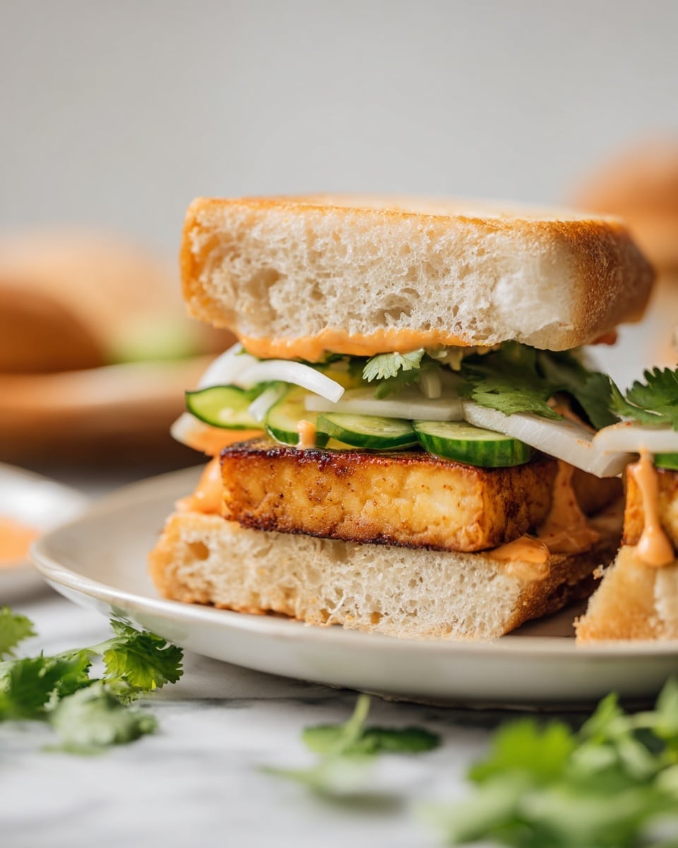 Vegan Tofu Banh Mi Recipe