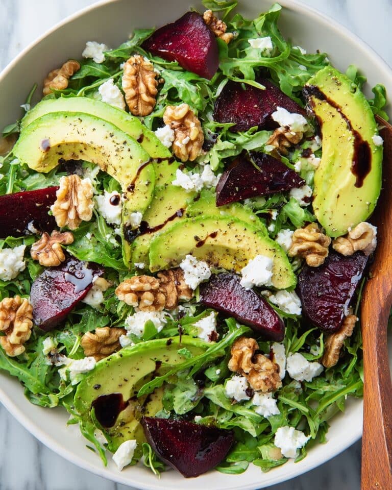 Roasted Beet & Goat Cheese Salad Recipe