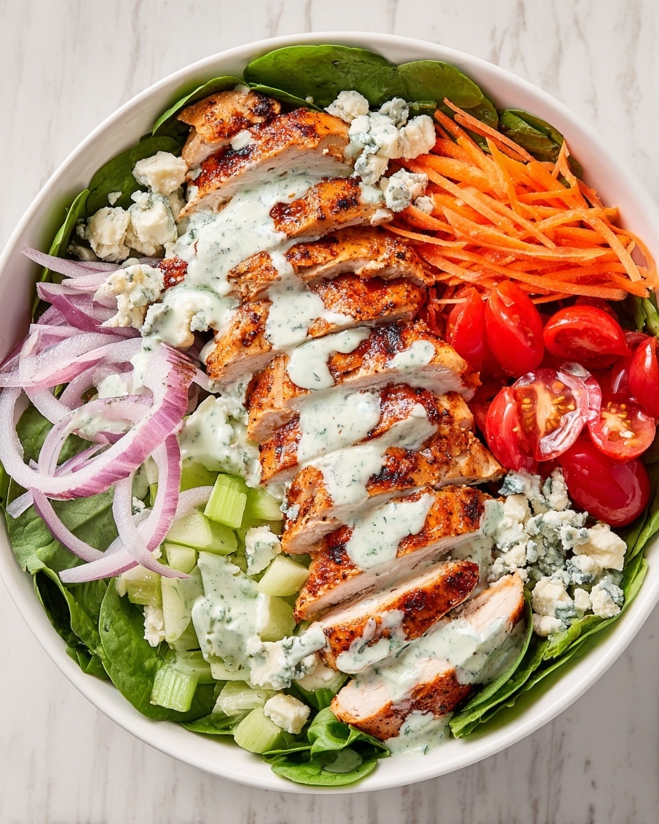 Buffalo Chicken Salad Recipe