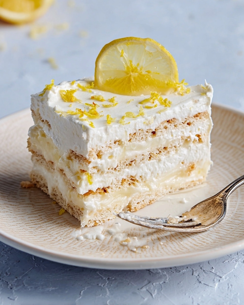 Lemon Icebox Cake Recipe