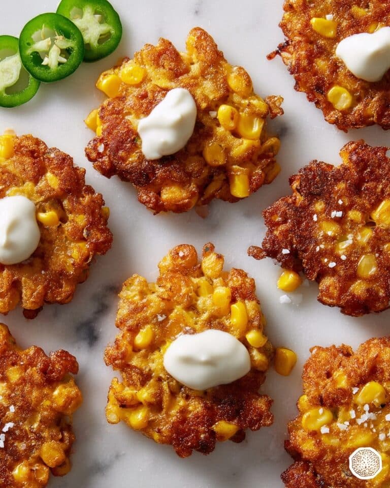 Jalapeño Popper Corn Fritters Recipe