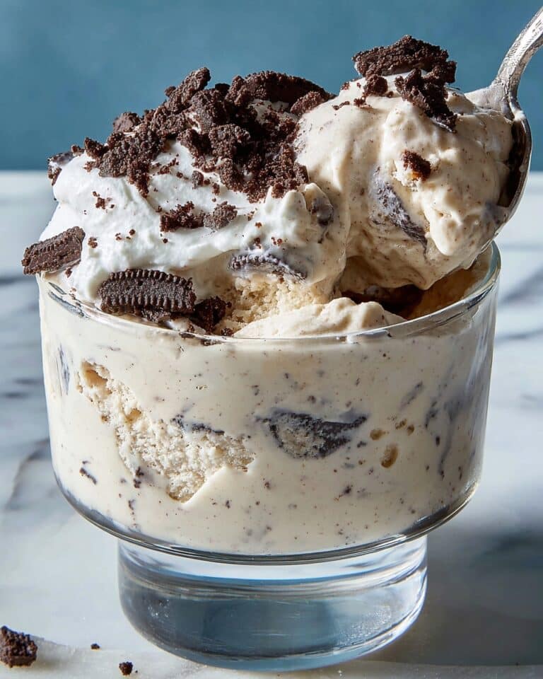 High-Protein Cookies and Cream Cheesecake Bowl Recipe