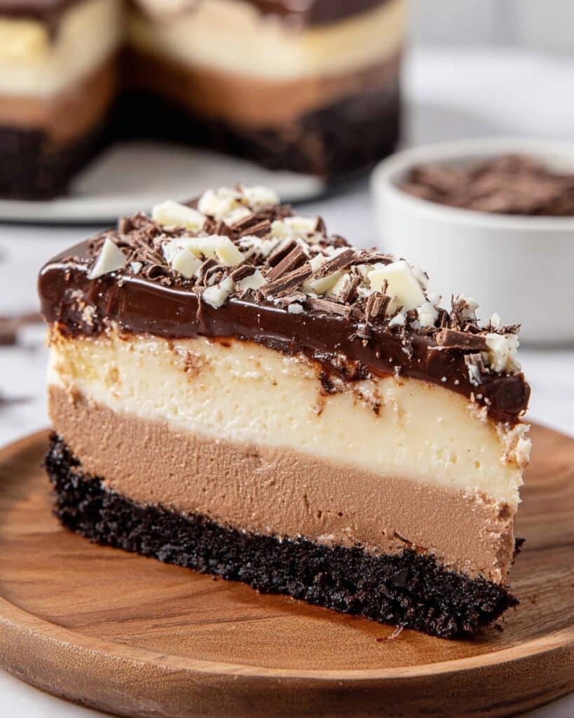 Triple Chocolate Cheesecake Recipe