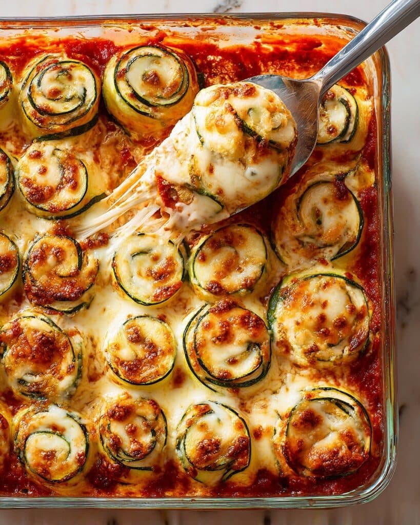 Zucchini Lasagna Roll-Ups Recipe