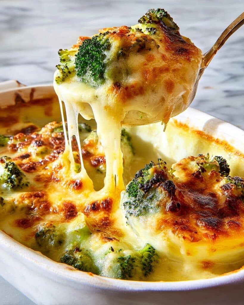 Cheesy Broccoli Cheddar Spaghetti Squash Recipe