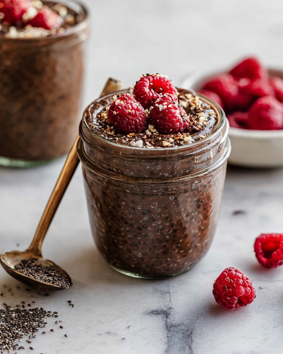 Chocolate Overnight Oats with Fresh Berries and Banana Recipe