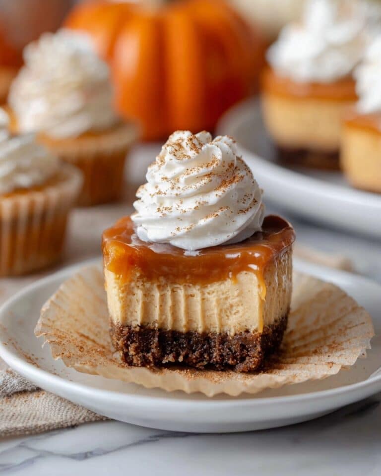 Mini Pumpkin Cheesecakes Recipe