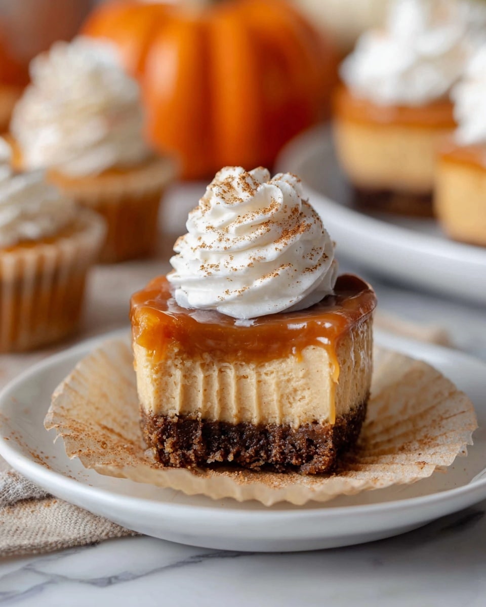 Mini Pumpkin Cheesecakes Recipe