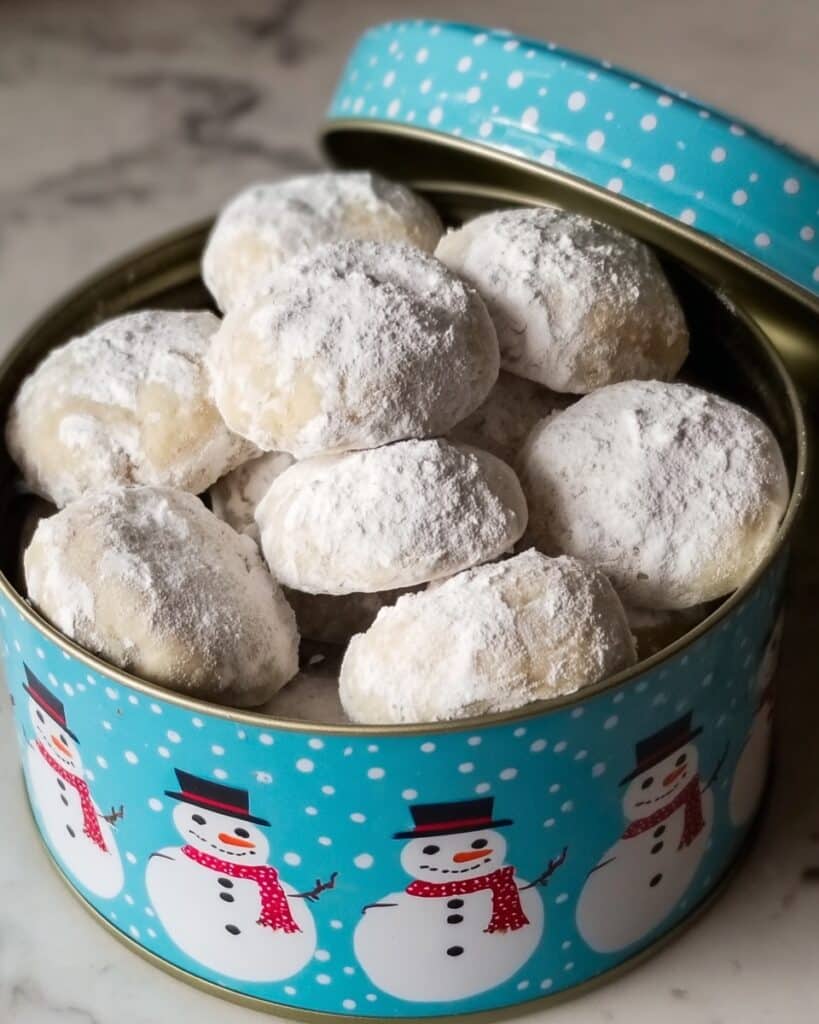 Buttery Pecan Snowball Cookies Recipe
