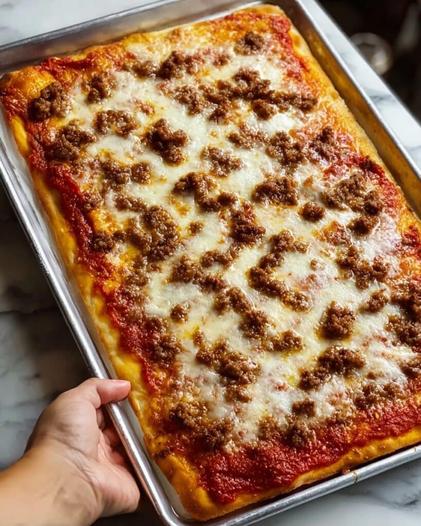 School Pizza Recipe