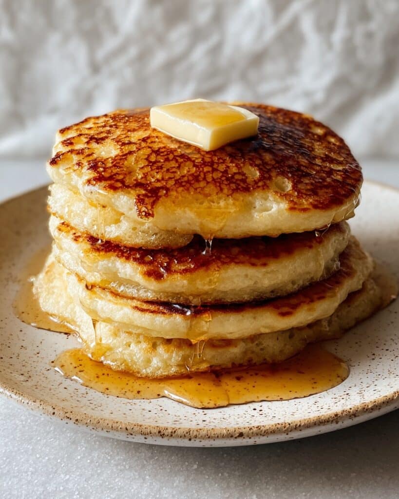 Fluffy Sourdough Pancakes Recipe