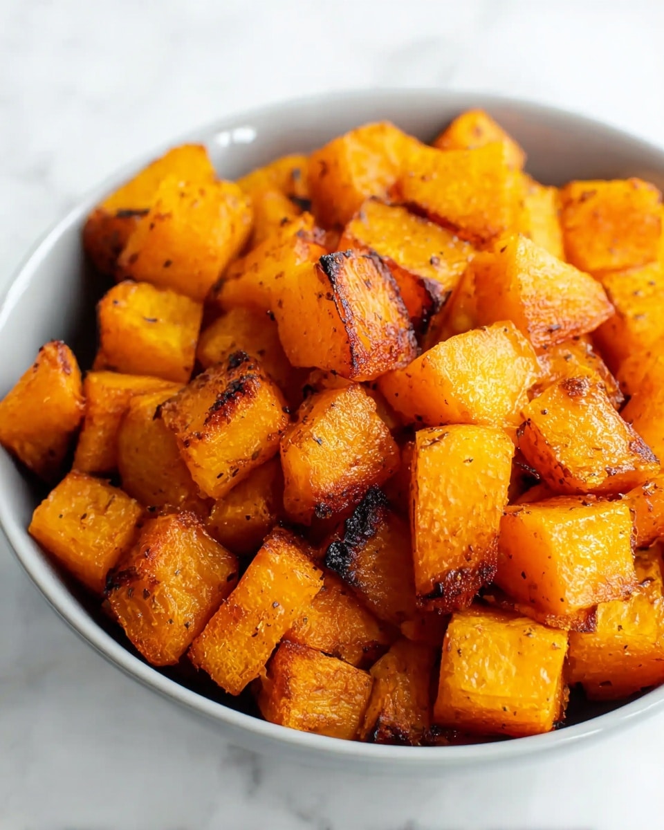 Oven-Roasted Butternut Squash with Cinnamon and Cayenne Recipe