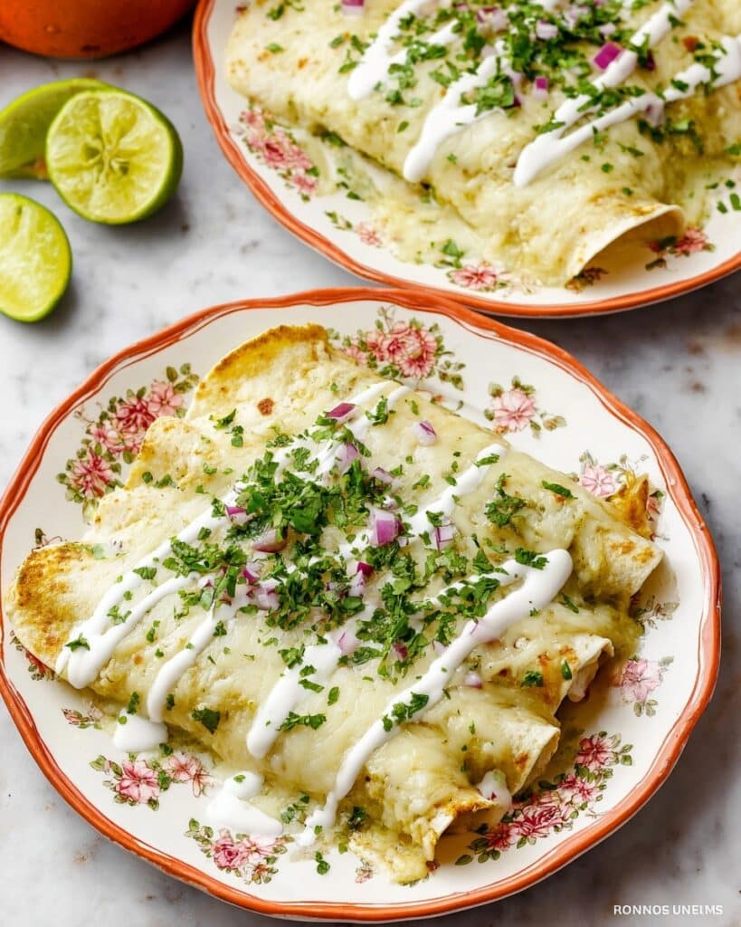 Traditional Enchiladas Verdes Recipe