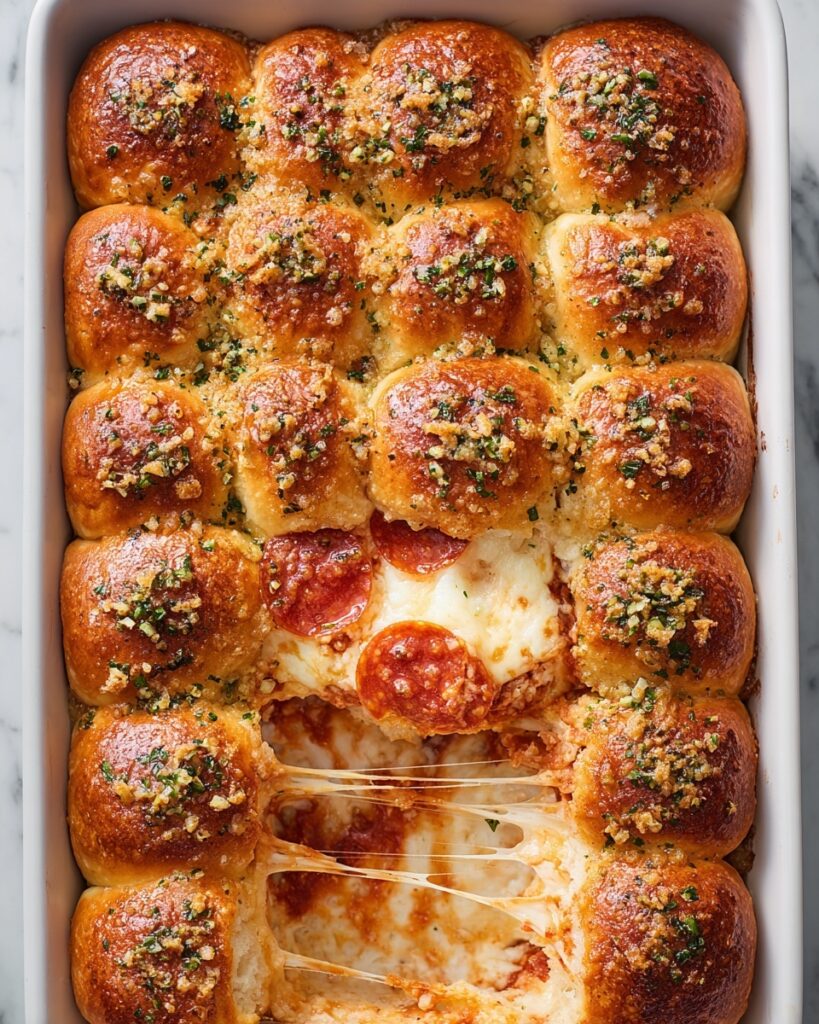 Pull-Apart Garlic Bread Pizza Dip Recipe