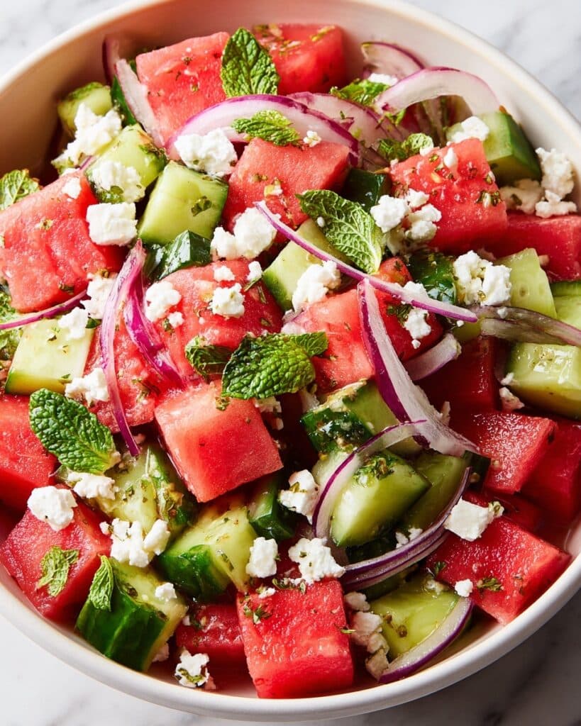 Watermelon-Feta Salad Recipe