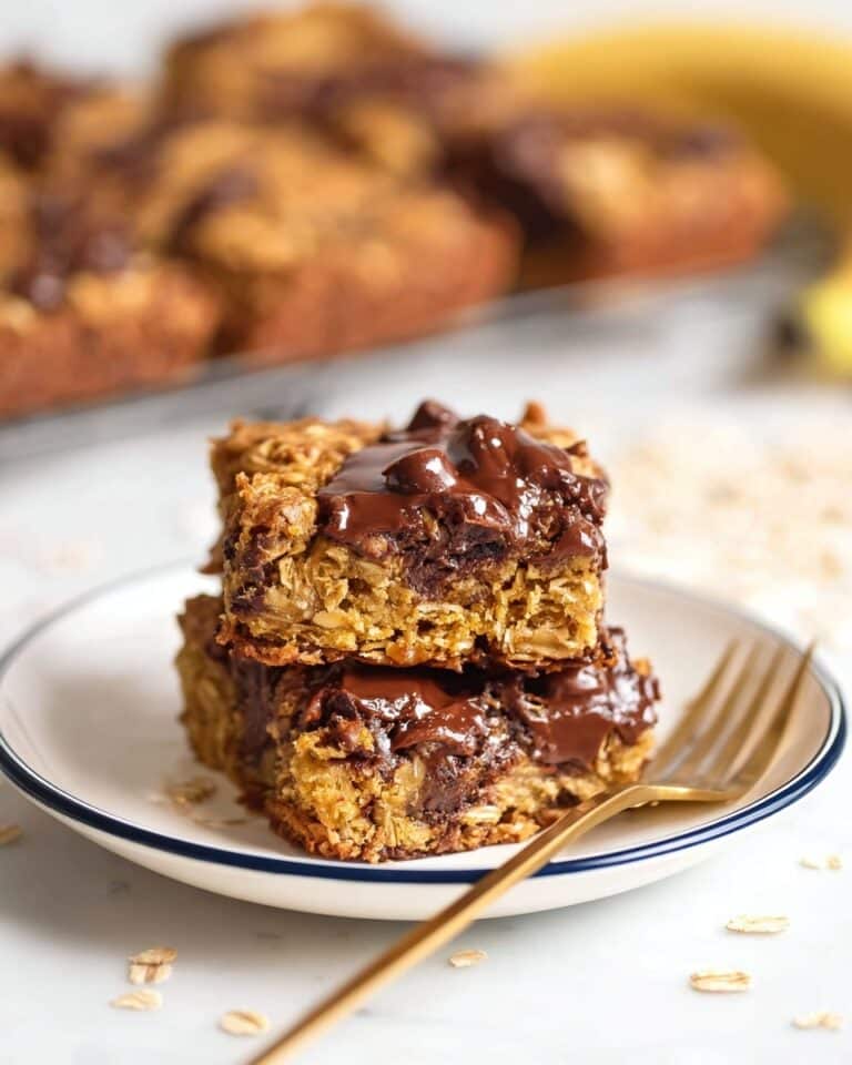 Banana Oat Bars Recipe