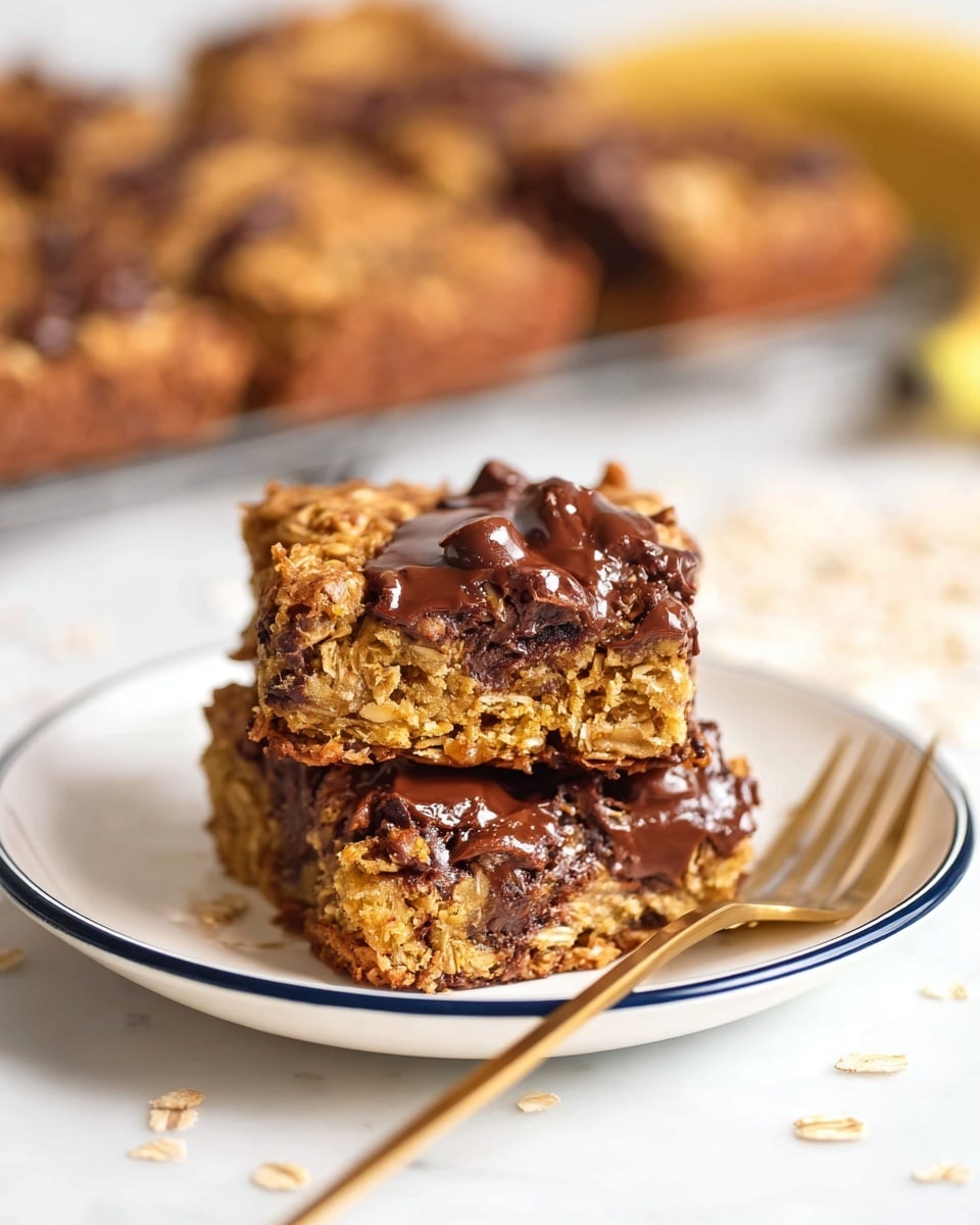 Banana Oat Bars Recipe