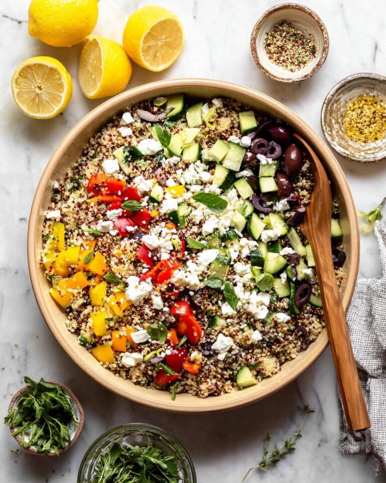 Easy Mediterranean Quinoa Salad Recipe